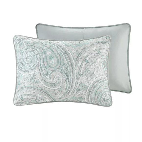 Comfort Spaces Kashmir Full/Queen 3 Piece Reversible Coverlet Set - Picture 4 of 8